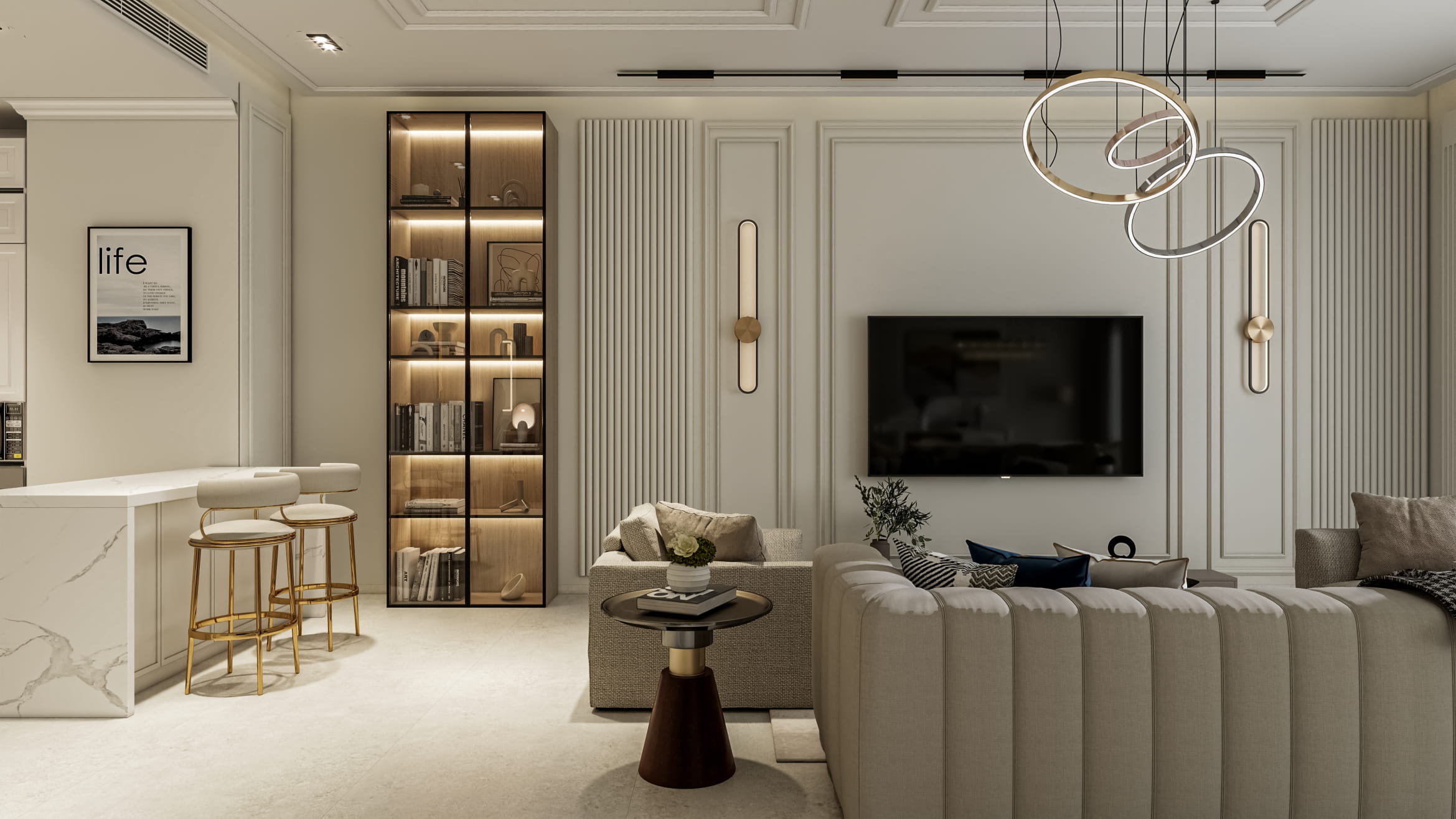 BAHRIA TOWN BANGLOW's GROUND FLOOR-4