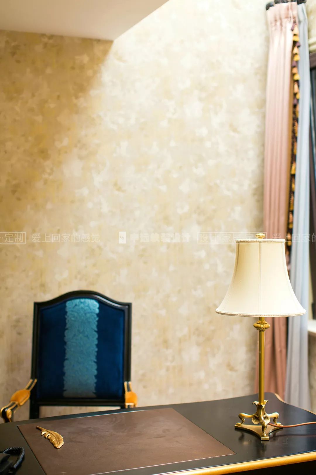 【申远软装百套实景案例】海域观园 380㎡ 法式-28