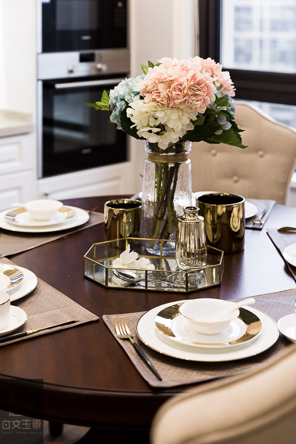 摩登美式轻奢【芳华】之家,打造实用与优雅并存的四室两厅-28