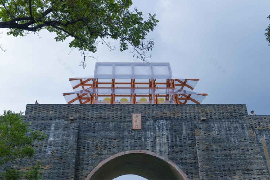 “再现拱辰门”:亭林园北门艺术装置丨中国江苏丨中国建筑设计研究院有限公司一脉设计研究中心-7