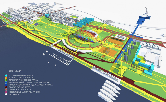 2018年世界杯足球赛伏尔加格勒体育设施及基础设施概念项目丨俄罗斯伏尔加格勒-20