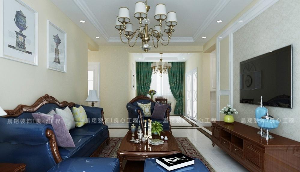 欧式风格三居室设计 | 温馨舒适，色彩搭配巧妙-10