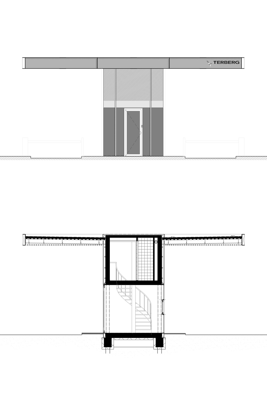 城门建筑（注：poortgebouw是荷兰语，从构词上poort有门、关口等意思，gebouw有建筑的意思，结合起来常见意思为城门建筑，但具体含义可能因语境不同而有差异） 丨EVA architecten-4