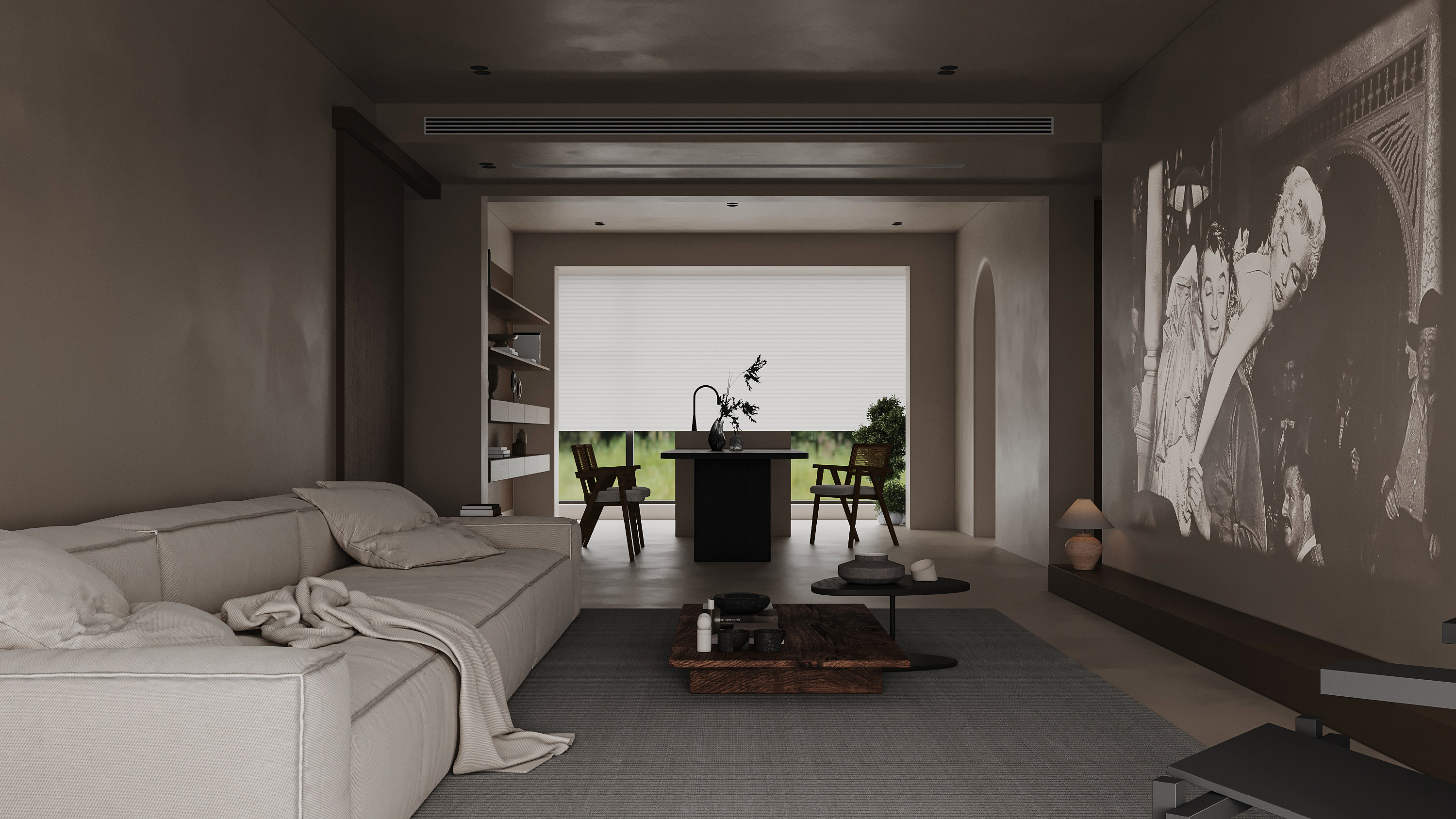 中古风+电影胶片室内设计-32