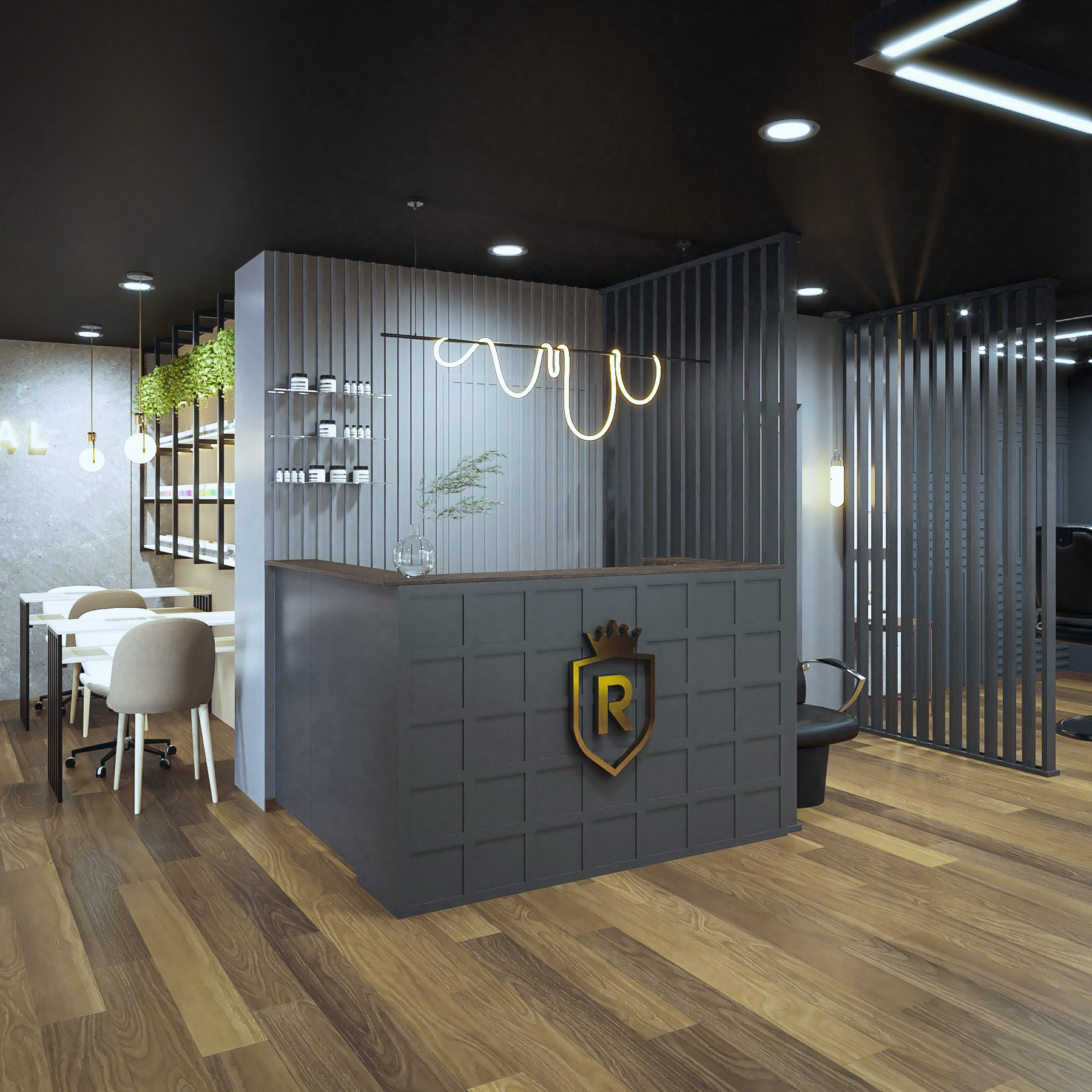 ROYAL BARBERIA STUDIO(皇家理发店工作室)丨Akroarquitectura工作室-3