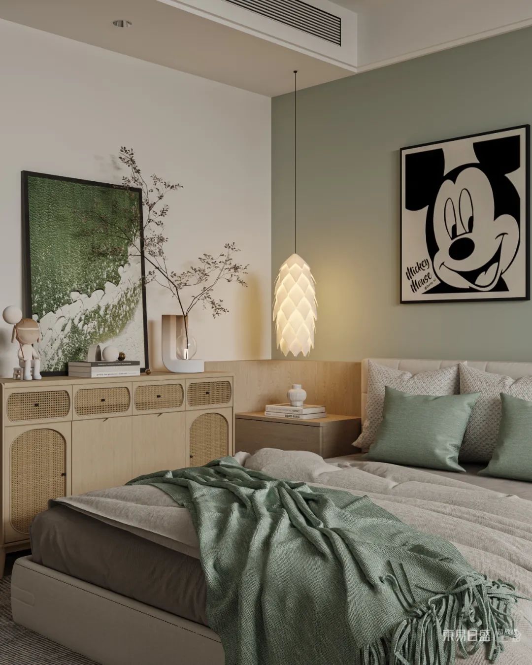 【新作首发】倪梦雅作品：清欢 | 开元名都150㎡现代原木风-58