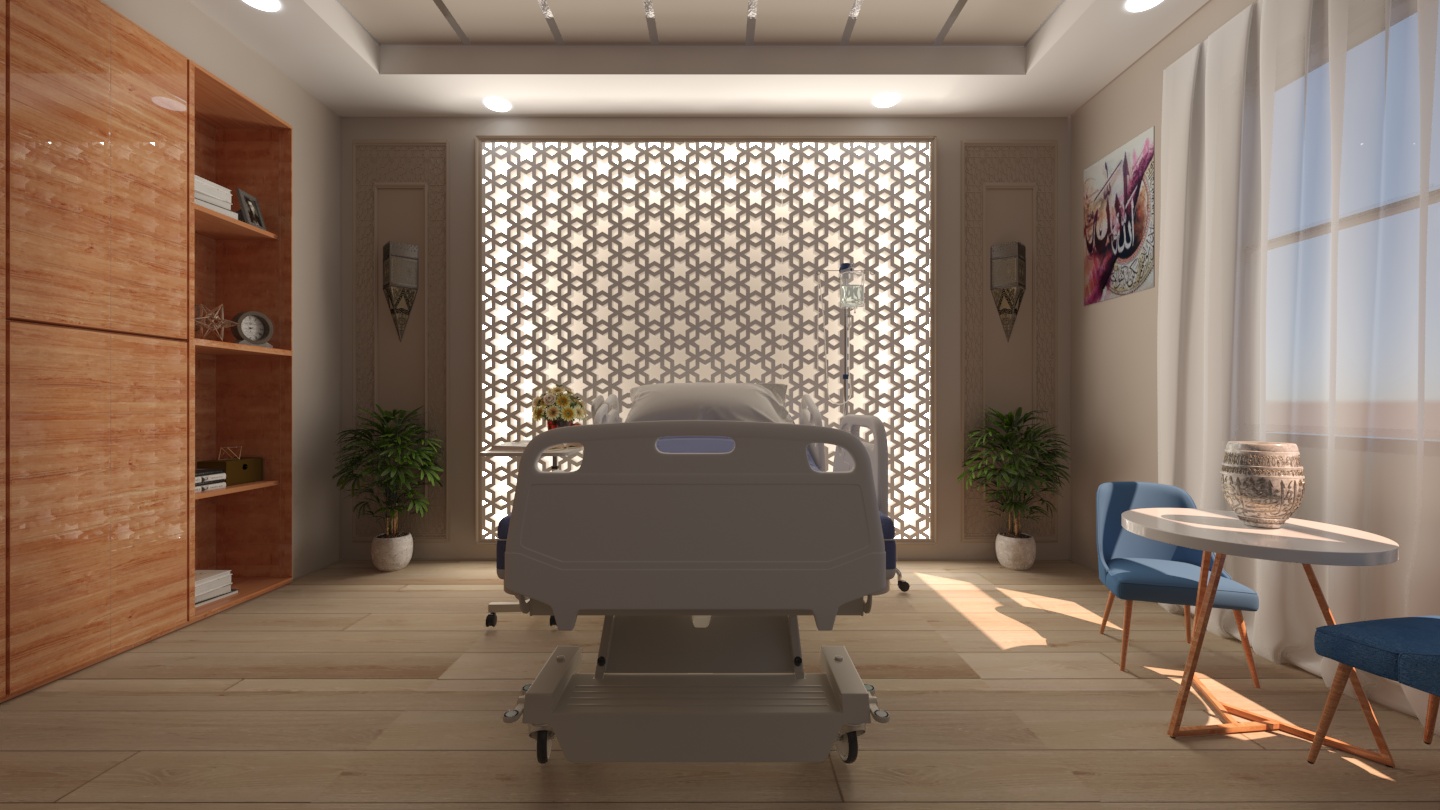 (Graduation Project )Islamic Hospital Room-0