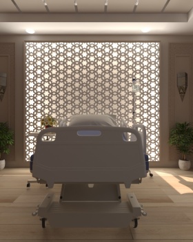 (Graduation Project )Islamic Hospital Room