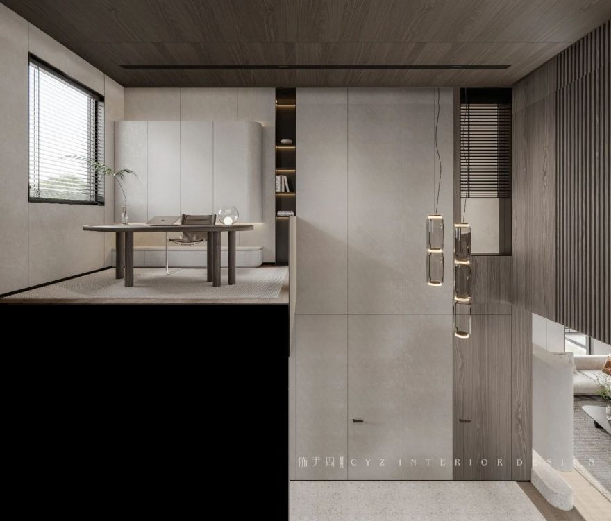 意式轻奢现代别墅设计丨中国上海-49