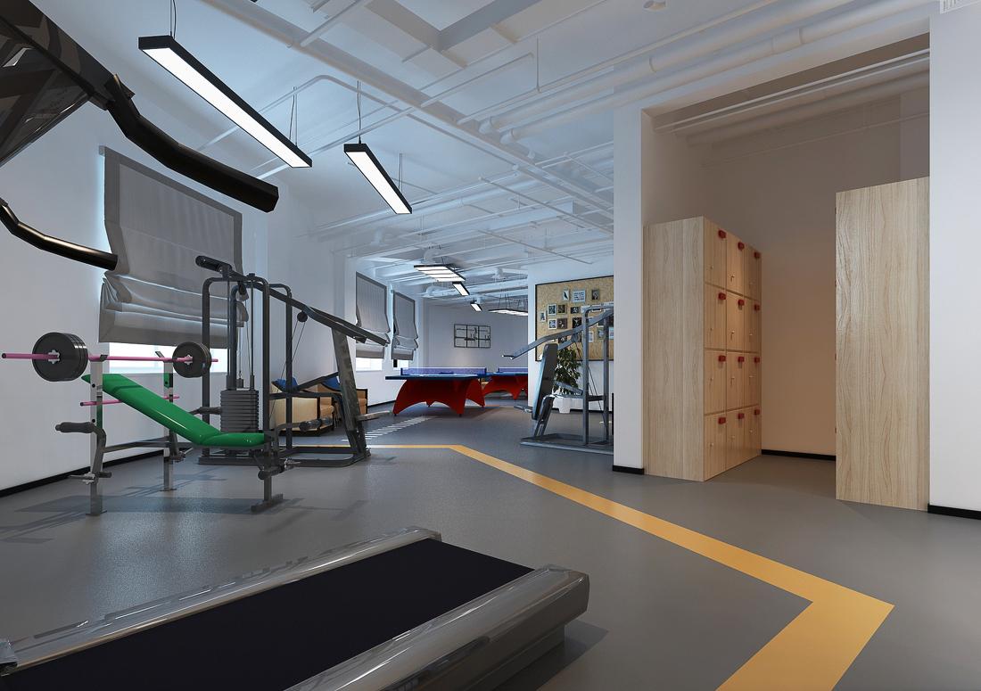 垂直线设计 数码港老年活动中心-1