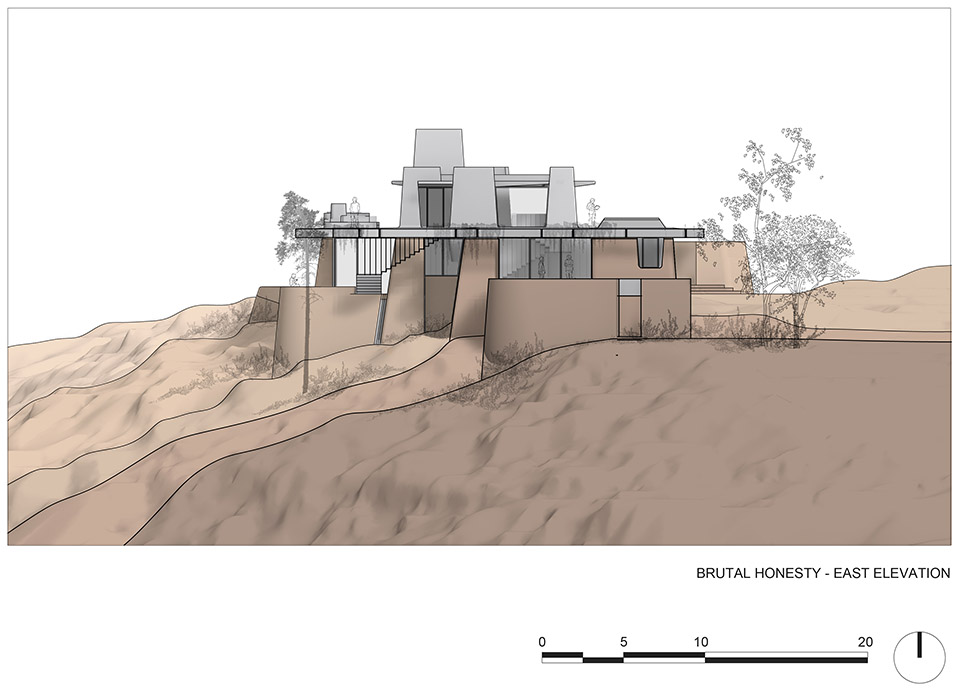 Brutal Honesty住宅丨阿根廷门多萨丨OF. STUDIO-77