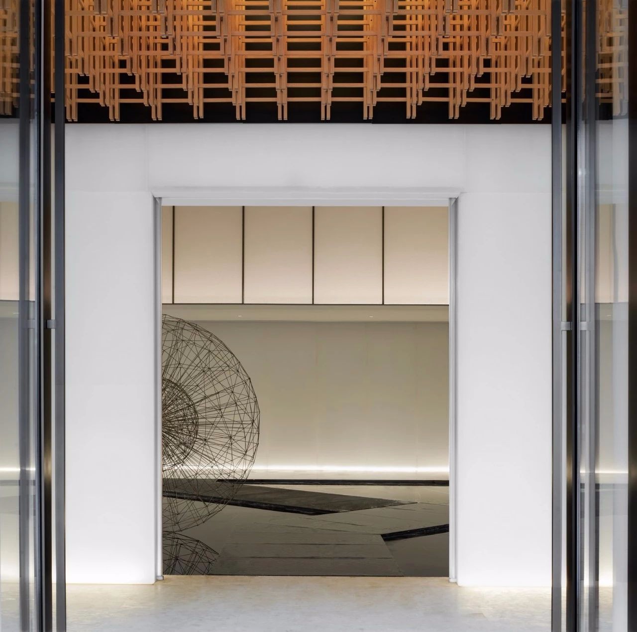 无间设计打造 1200㎡东方摩登营销中心-3