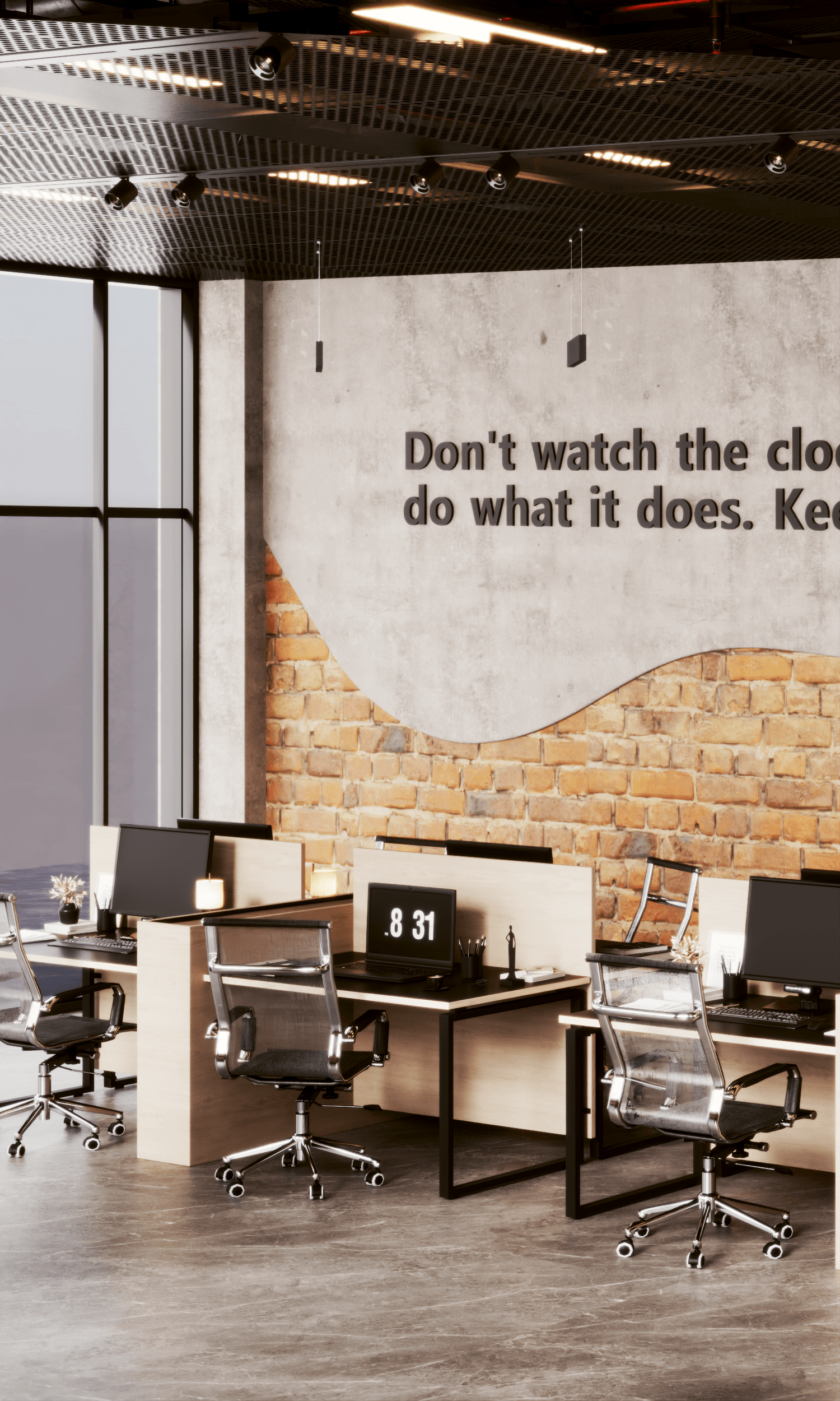 工作空间室内设计丨ME-6