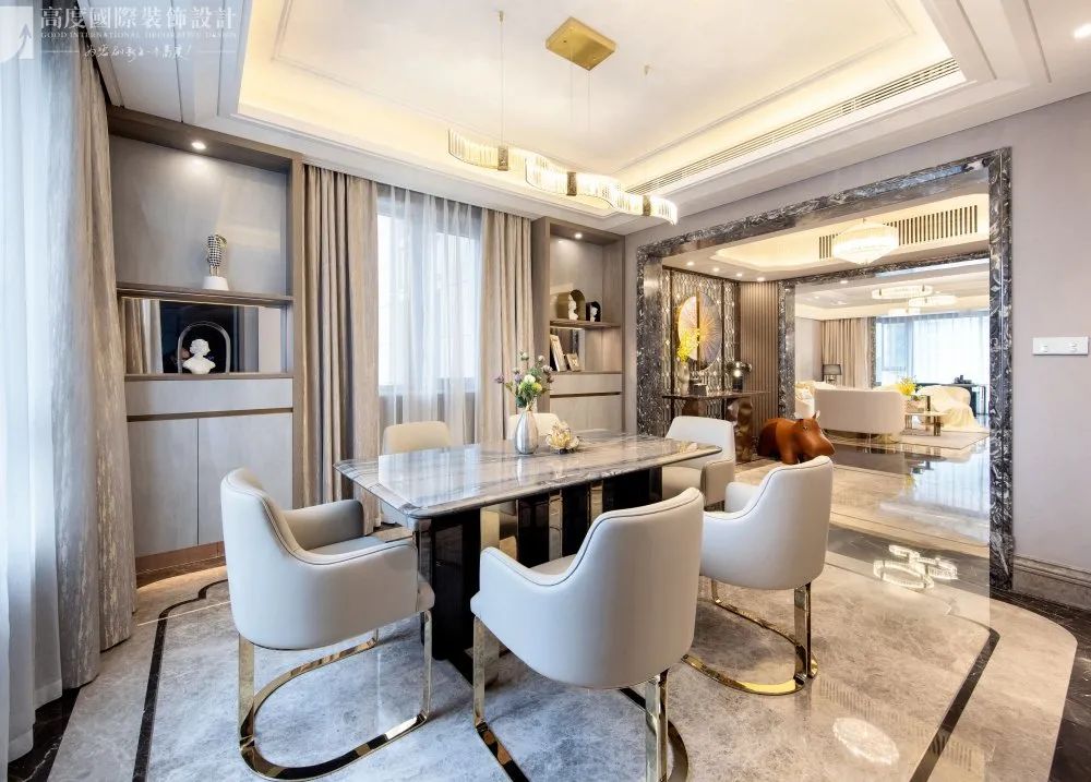 意式新奢华,华发中城荟 240㎡精致生活空间丨中国武汉丨高度国际装饰设计集团武汉公司-29