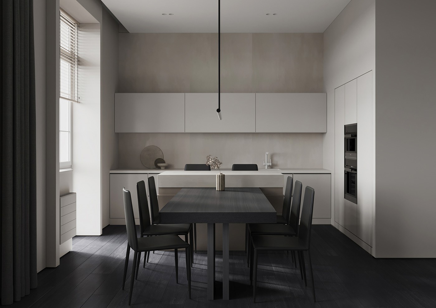 130㎡中性色系住宅设计 超精致！-5