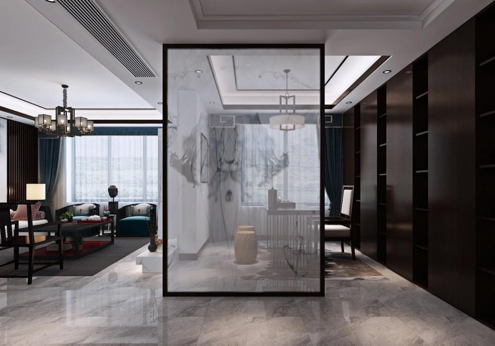 新中式风格打造诗意空间,温馨简约中展现生活品质-10