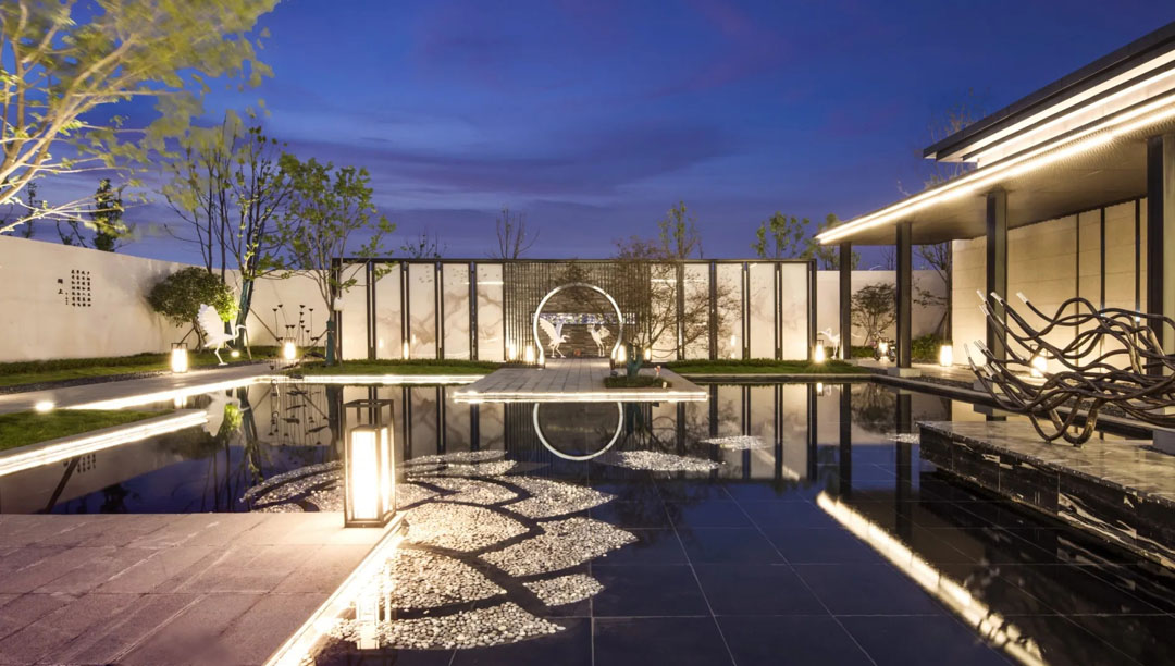 长沙深业洋湖鹭栖府示范区景观-19