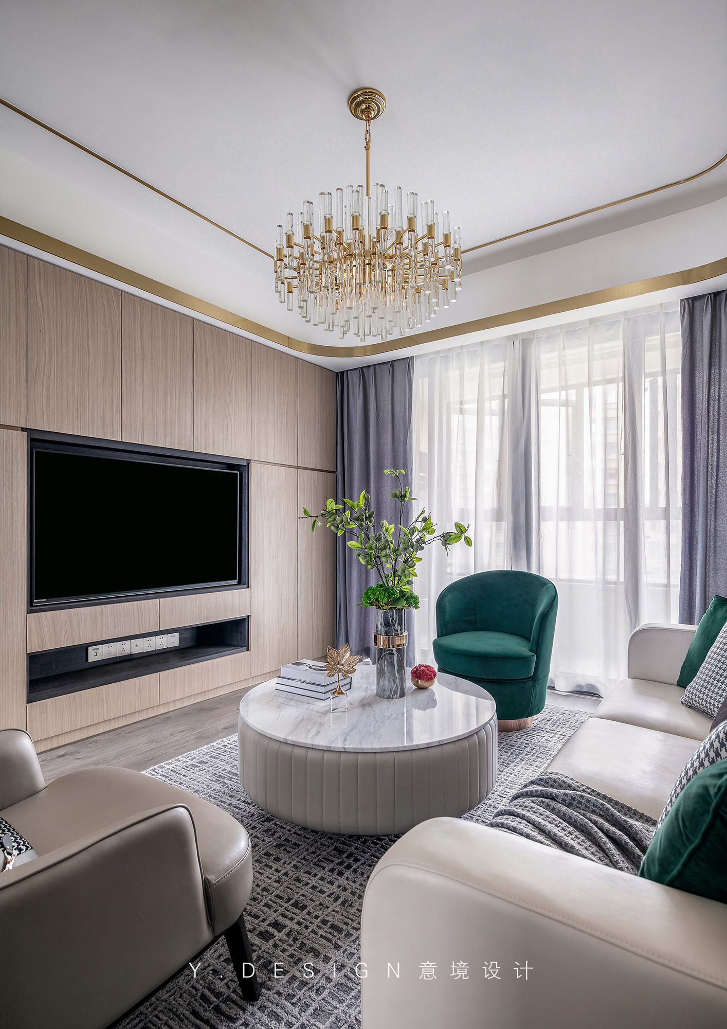 武汉 130 平米高级雅奢家居，品质生活与温暖空间的完美融合-16