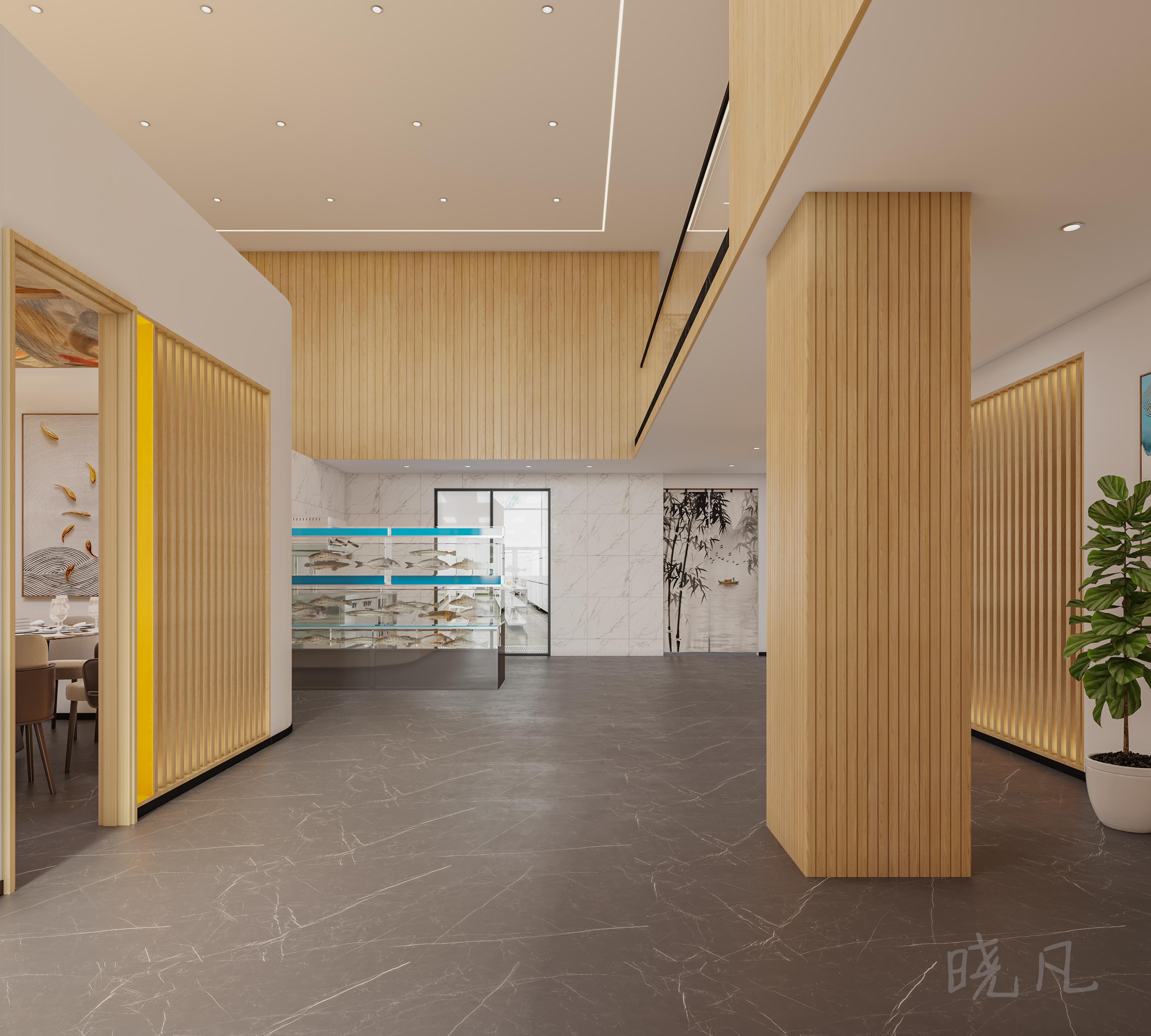 超有氛围感的包厢设计-3