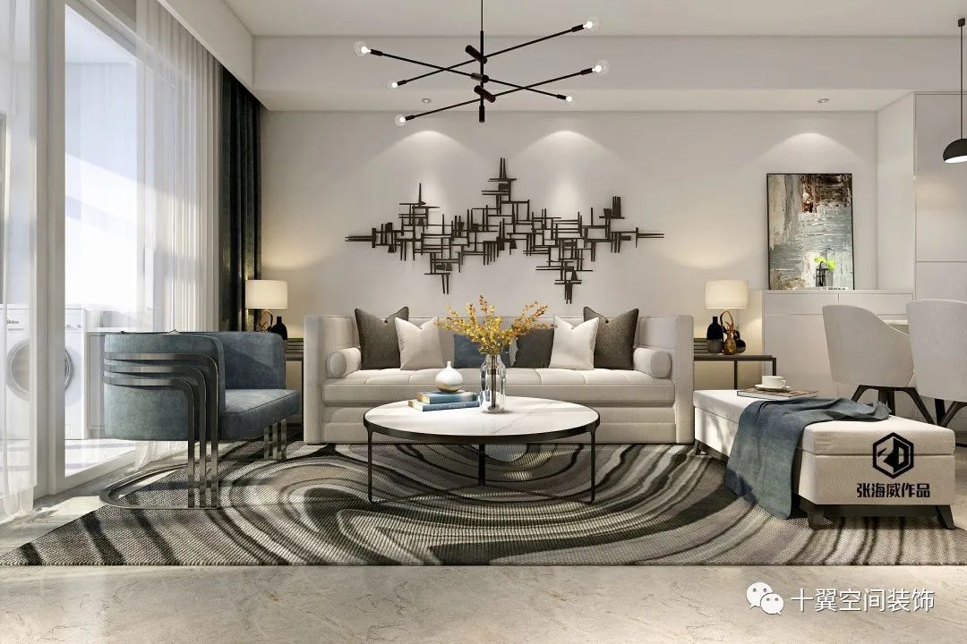 十翼空间浪漫轻奢法式设计丨中国大连丨十翼空间装饰-61