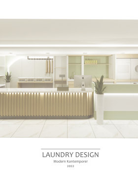 Green Park Apartment 洗衣房设计丨印度