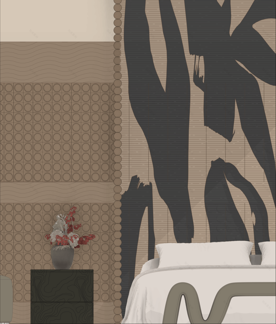 Contemporary African Bedroom-40