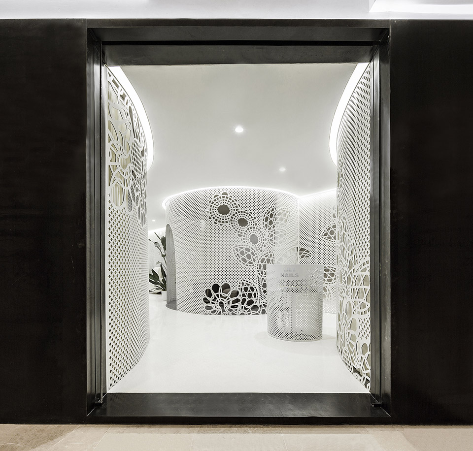 花纹空间 & Lily Nails美甲美睫北京蓝港店 / 建筑营设计工作室-31