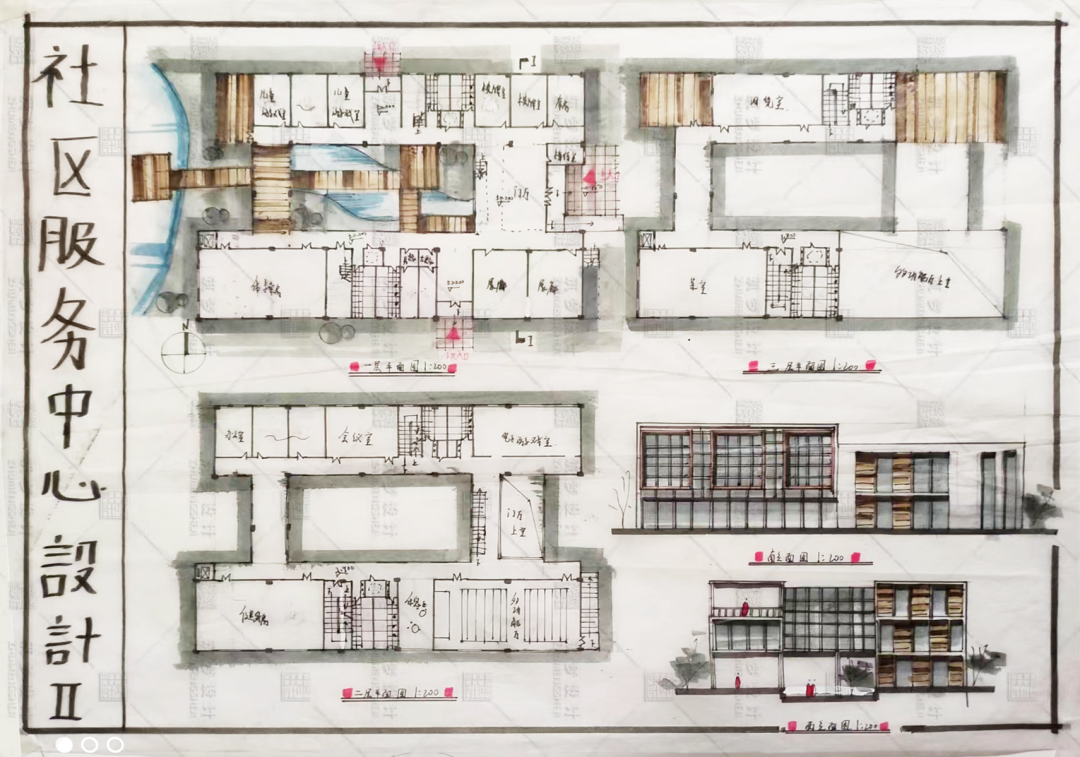 【快题复原】中国矿业大学2022年建筑学高分快题高清详解！-76