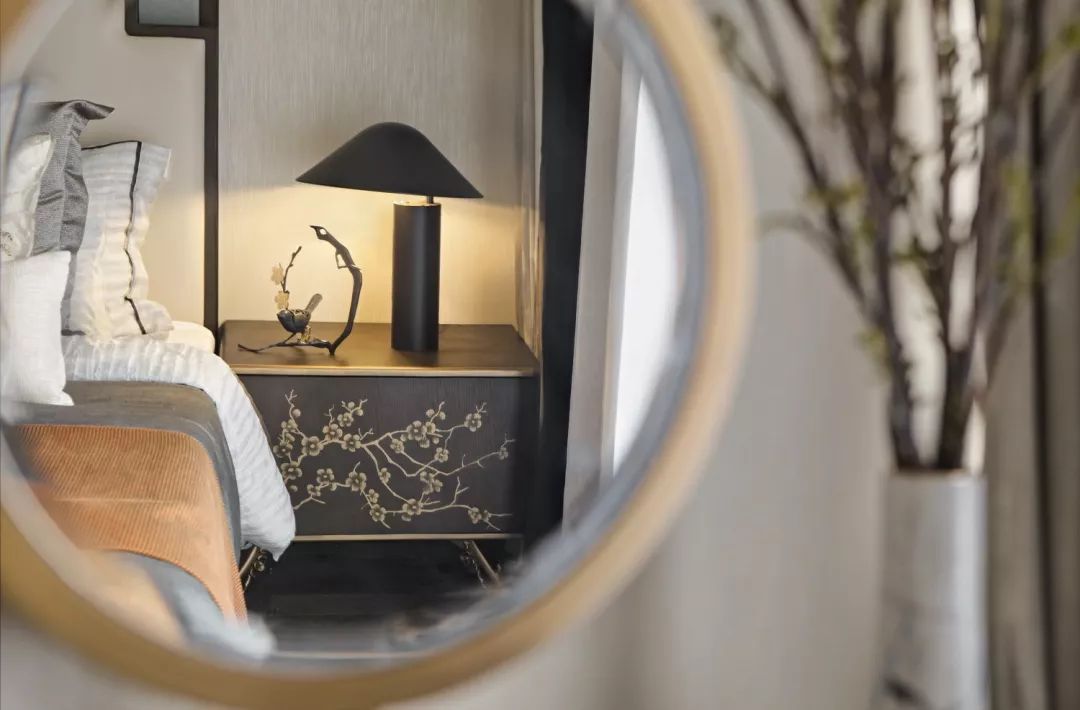 万科泉州金域滨江项目 | 新中式风格的优雅空间-23