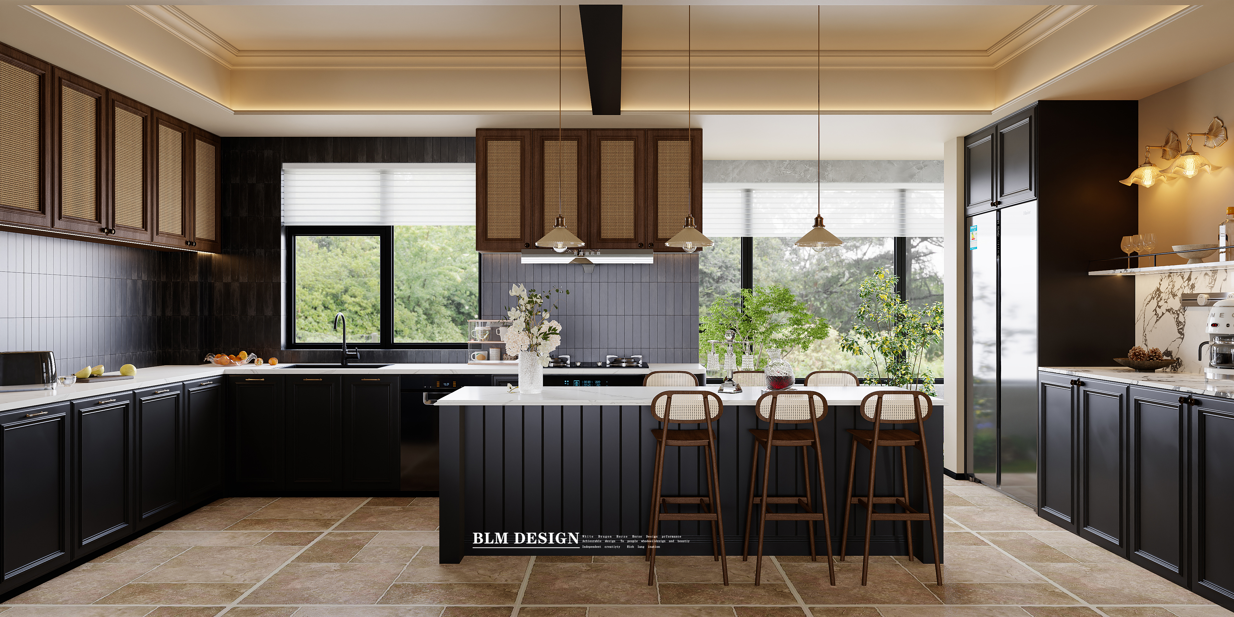 白龙马效果图-复古-3