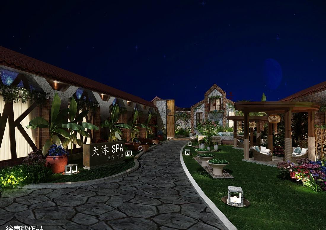 
1970文创园创意主题SPA会所 -0