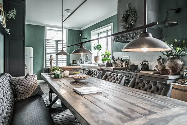 荷兰灰色蓝调空间，展现情感与平衡之美-2