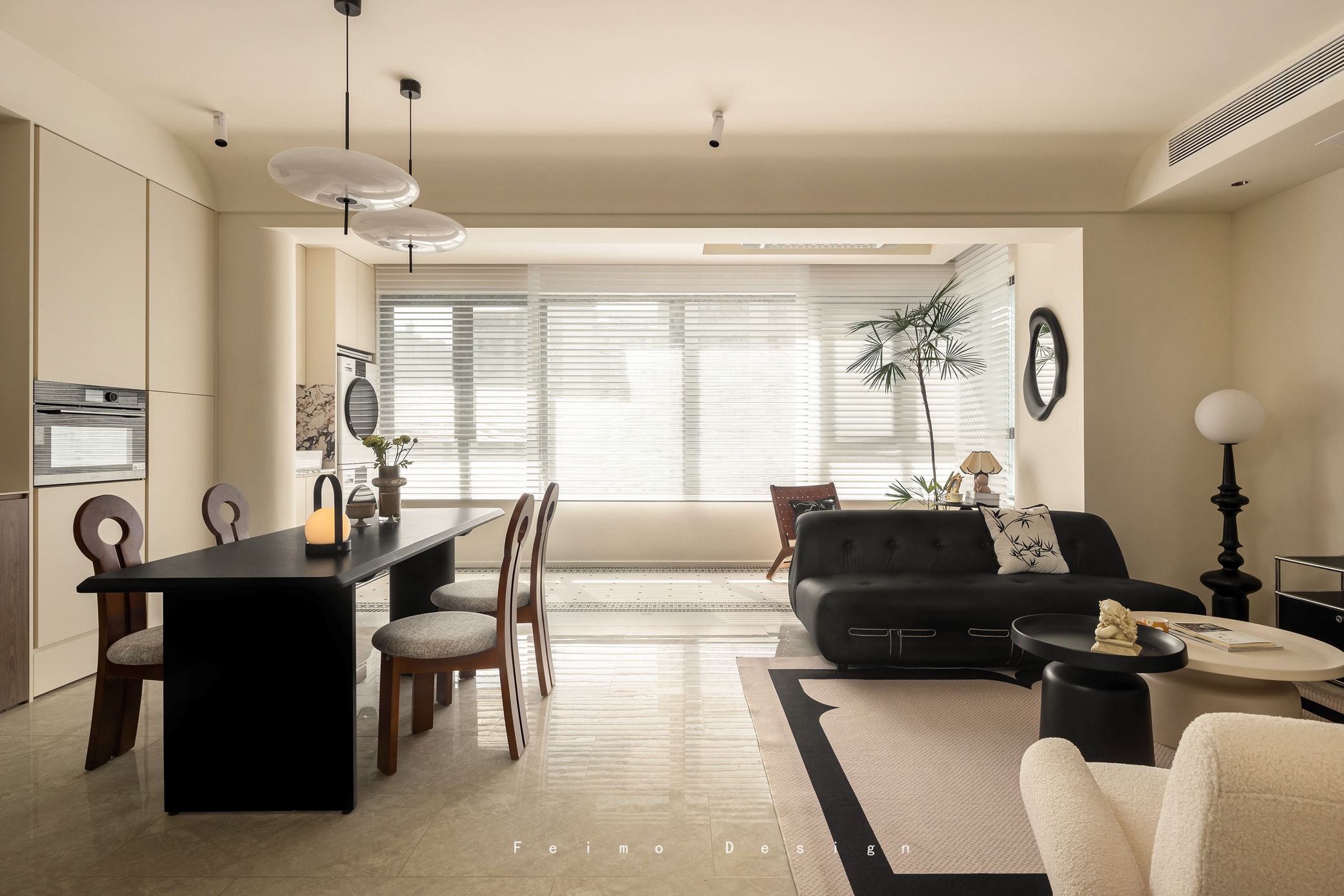 115㎡精装房改造，奶油风又火了！！！-0