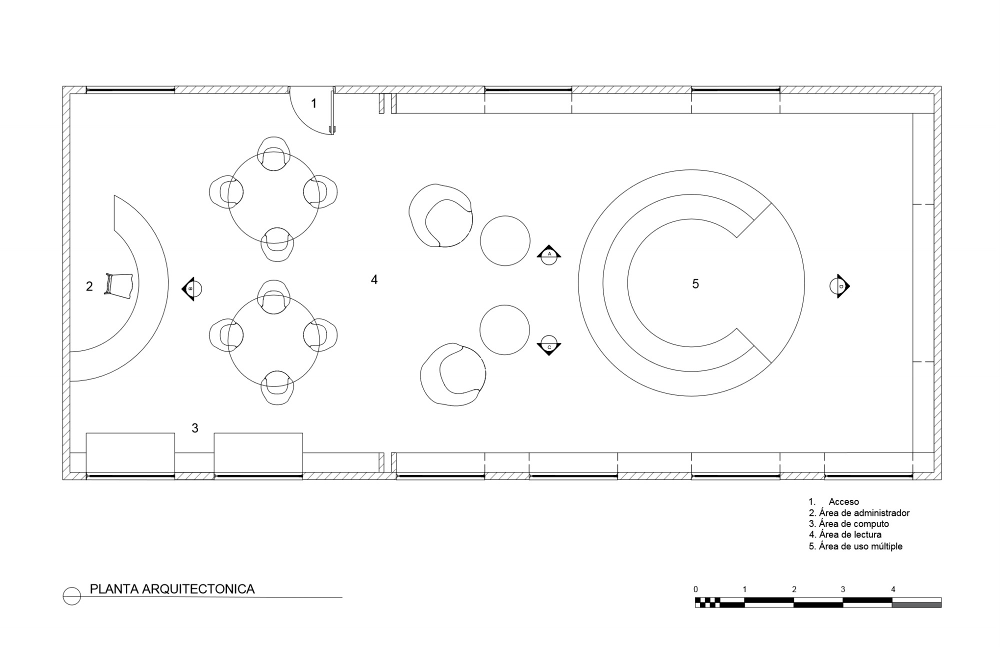 Cereso Femenil Library 图书馆翻新项目丨墨西哥丨Proyecto Reacciona A.C-12