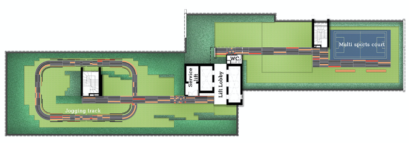 曼谷超高层活力空间公寓-64