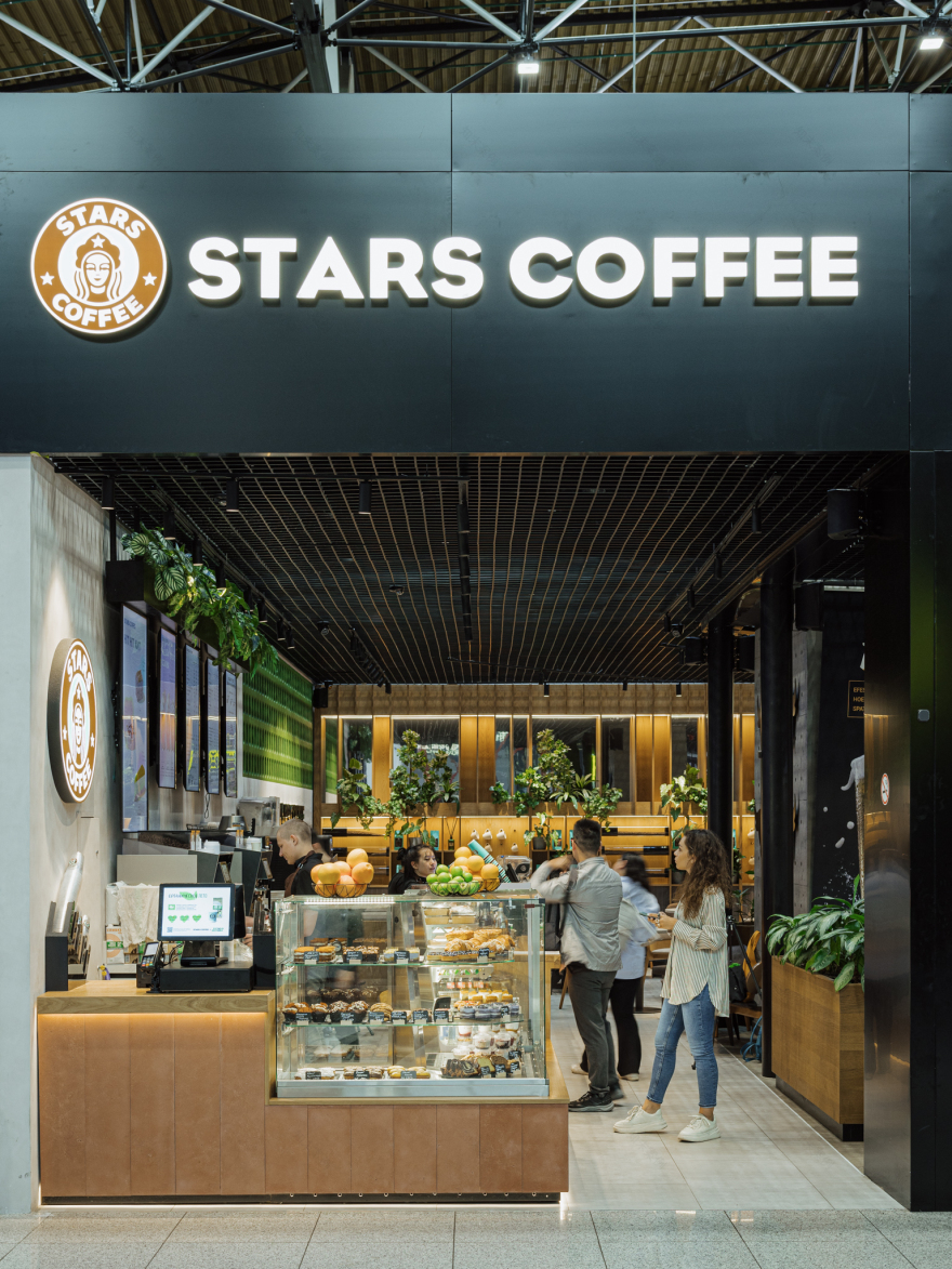 STARS COFFEE咖啡馆项目丨俄罗斯莫斯科丨Muravina Anna,Sazonova Elena-4