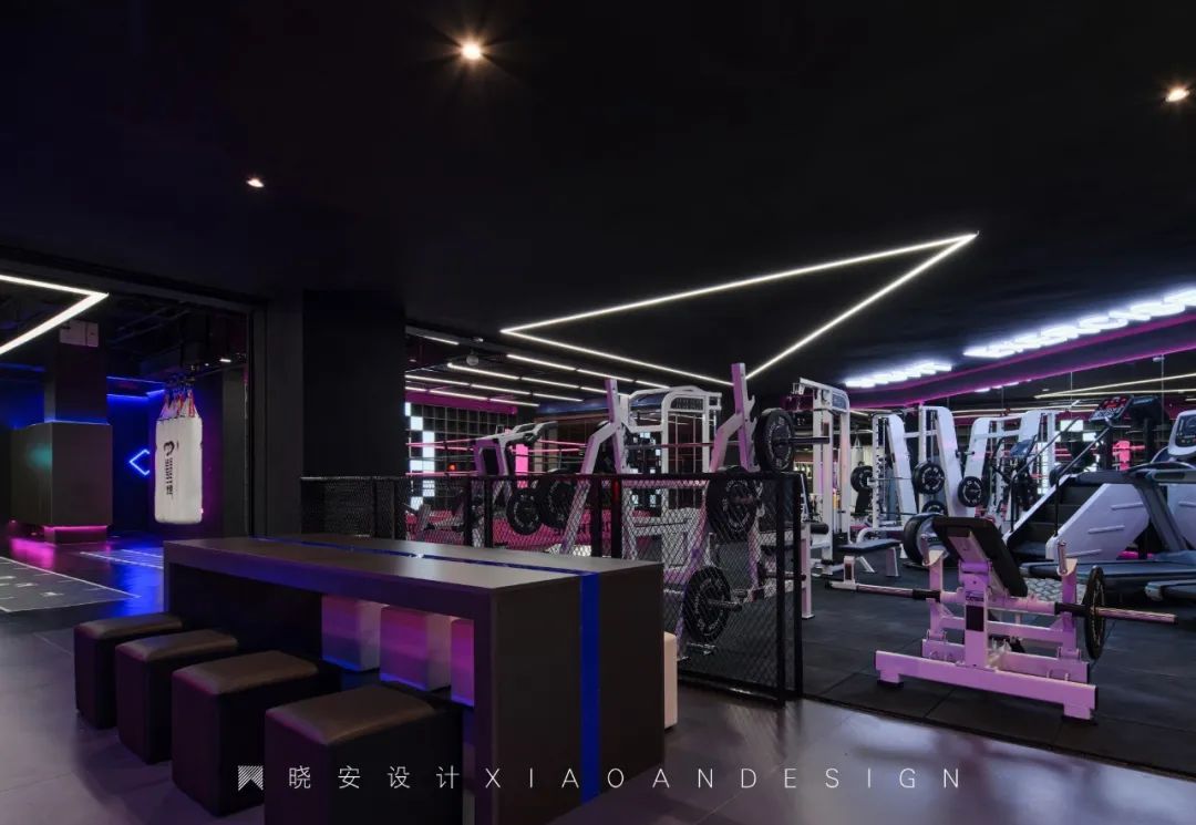91GHT 健身房 · 运动与艺术的视觉盛宴丨晓安设计-17