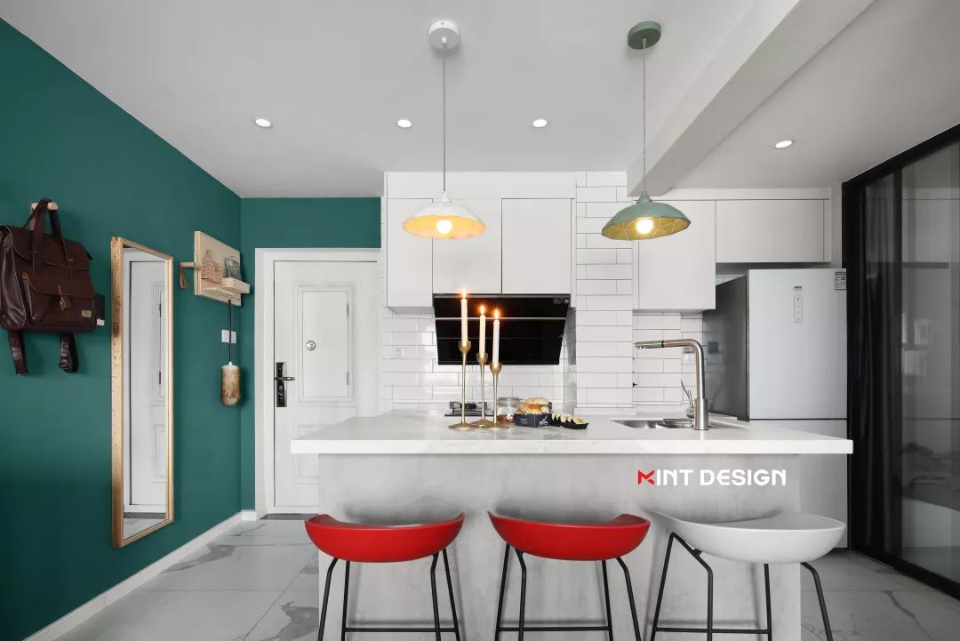 薄荷设计《脑洞大开，40㎡小户型这样装修，看设计师如何玩出大感觉》-41