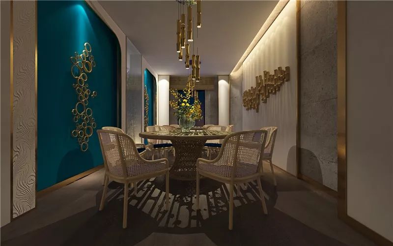 融入自然的都市栖息地——俏香傣德宏风味餐厅设计-17