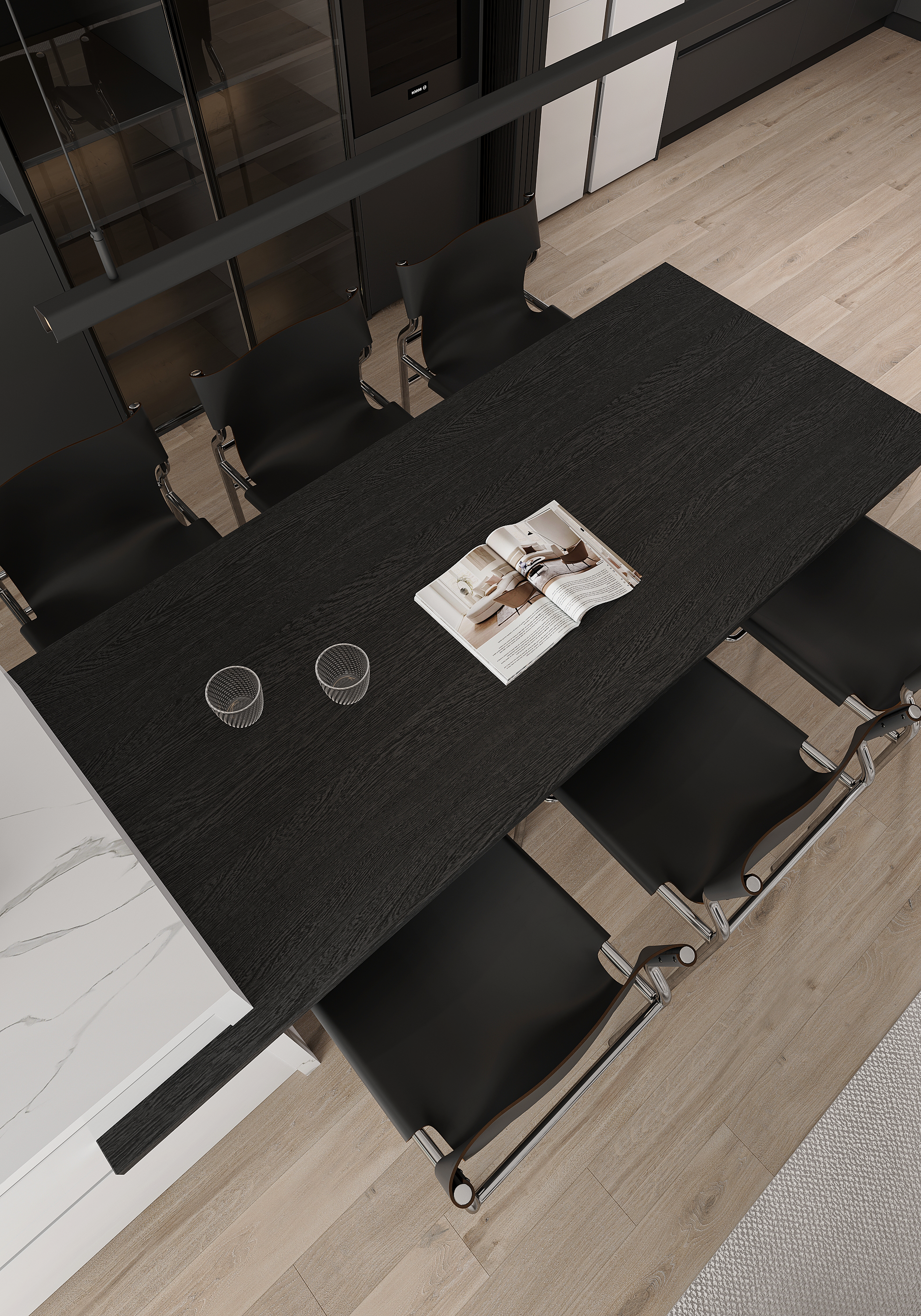 奏雅 现代黑白灰-4