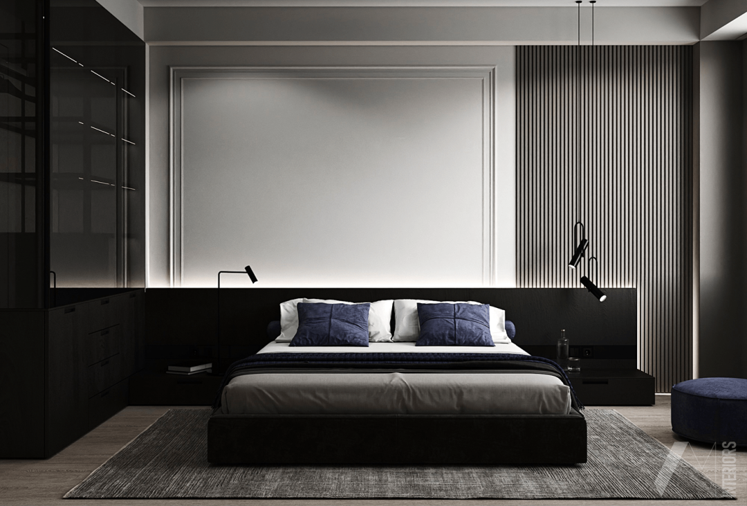 复古色调公寓设计丨意大利室内设计师 Valeria Mahu-26