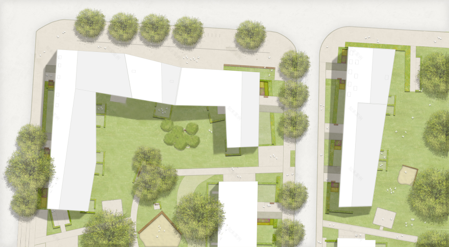 汉堡 Quarter of Nations 住宅区丨Gerber Architekten-40