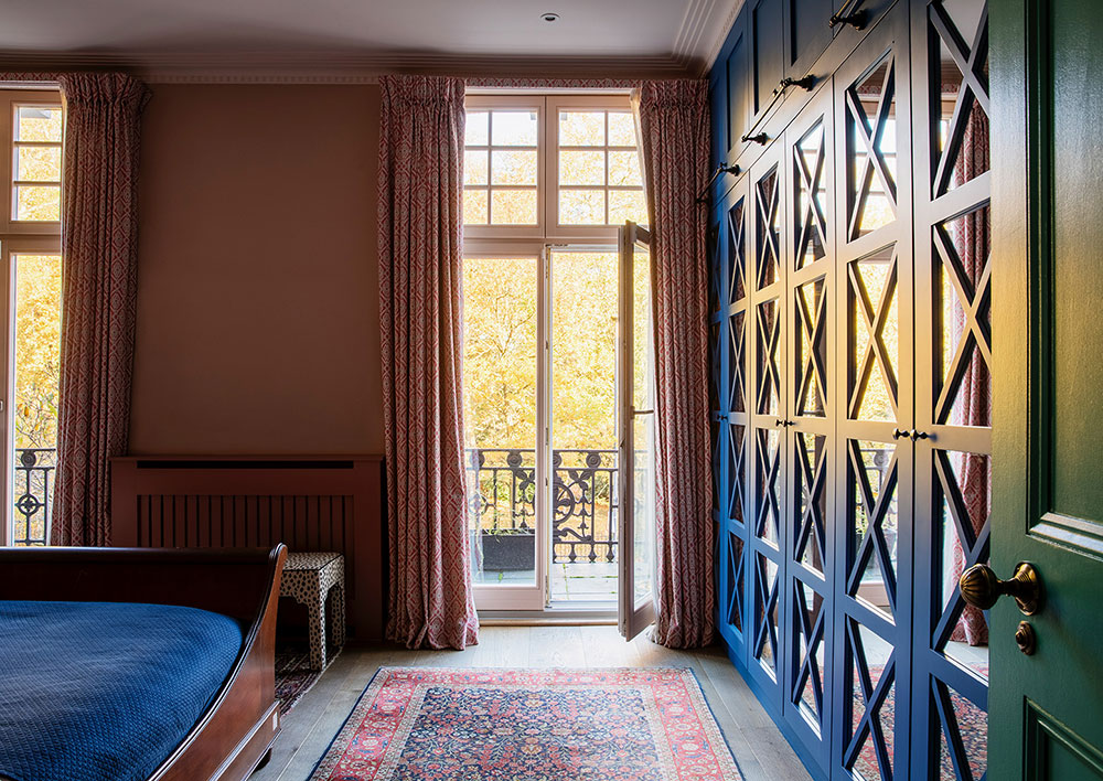 伦敦多彩家庭住宅 | 炫丽色彩的创新设计-8