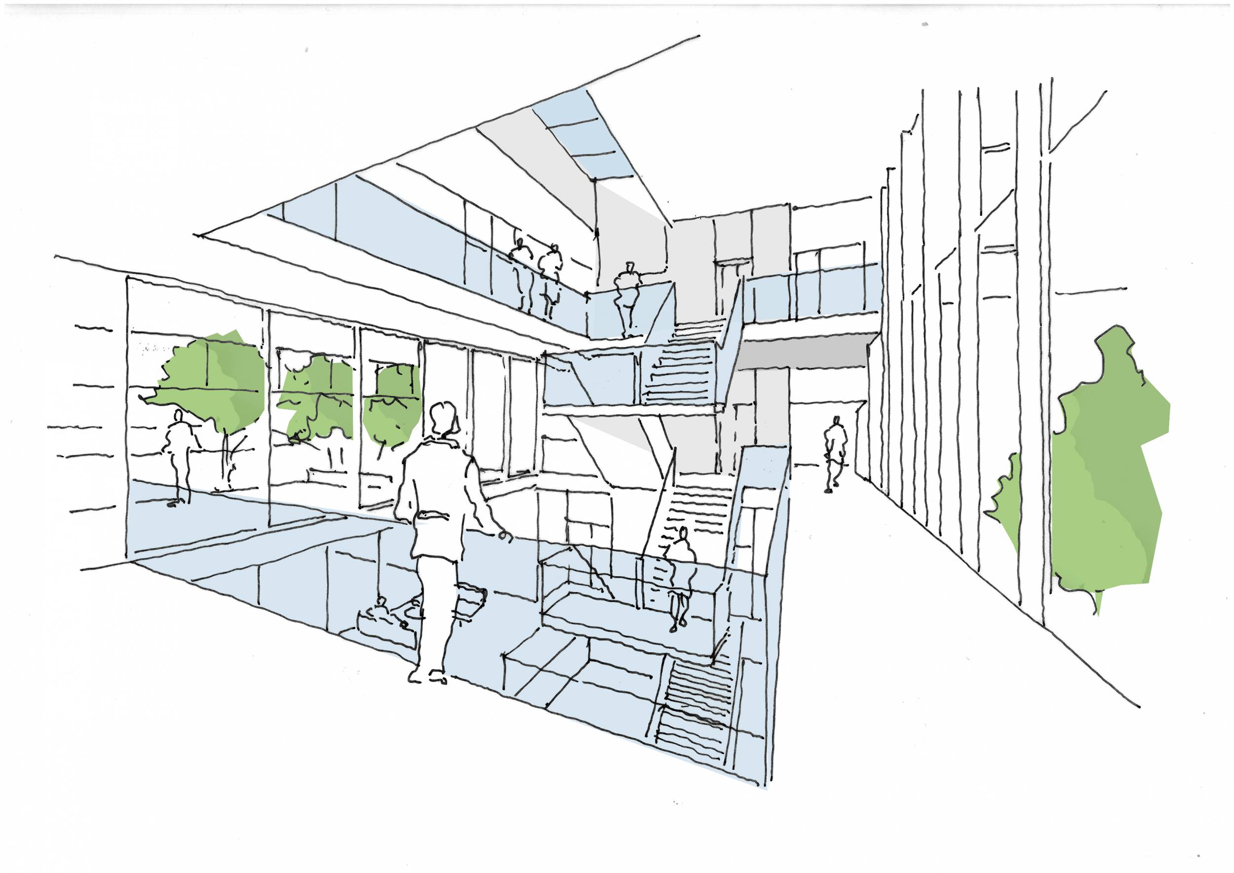 Caen大学医院翻新及扩建项目丨FranceCaen丨Ateliers 2,3,4,-41
