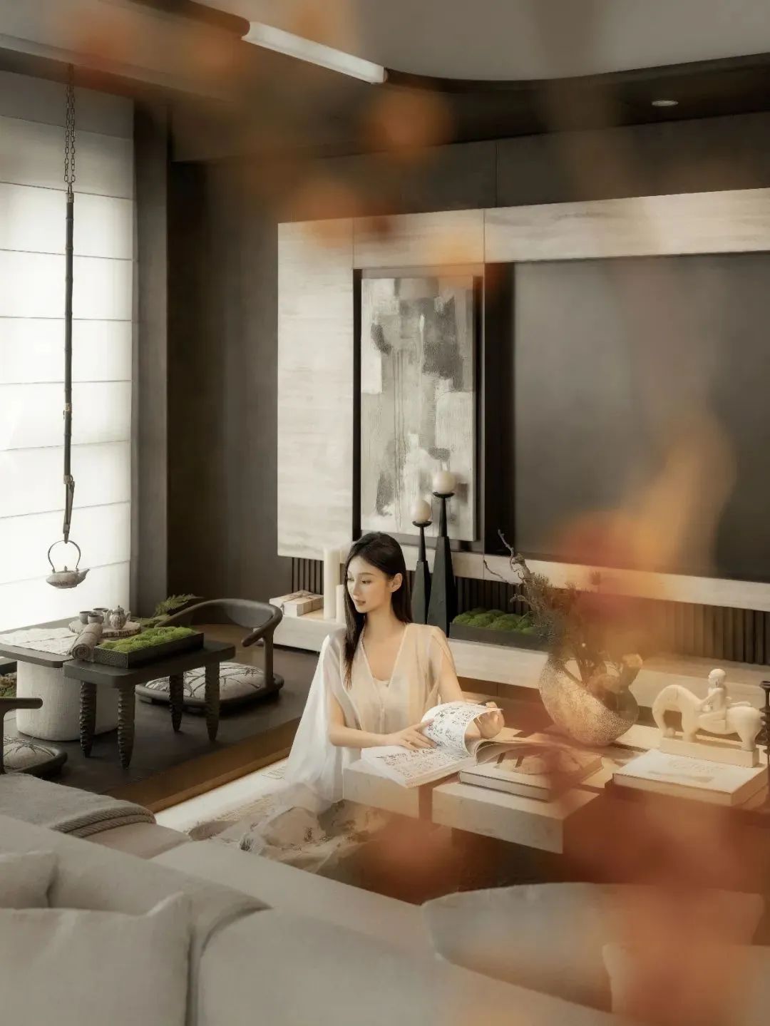 新作｜无隅制造 刘刚,权威 丨 东方清韵,风雅如诗丨中国青岛丨无隅制造（设计总监刘刚,软装总监权威）-16