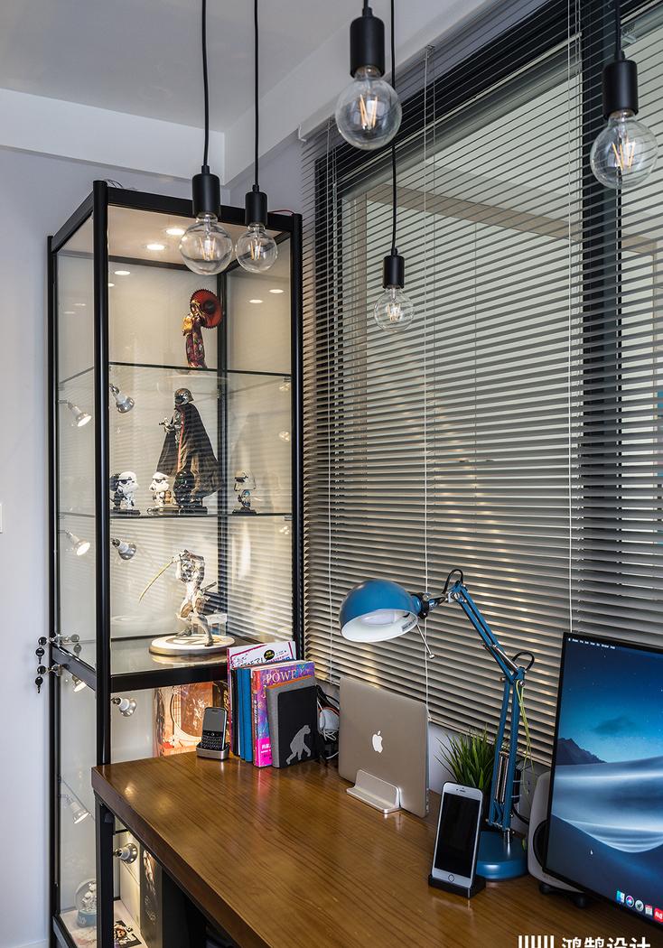 高级暖灰++ 灰咖色的空间魔法 | 客餐厅、书房、次卧、主卧全解析-23