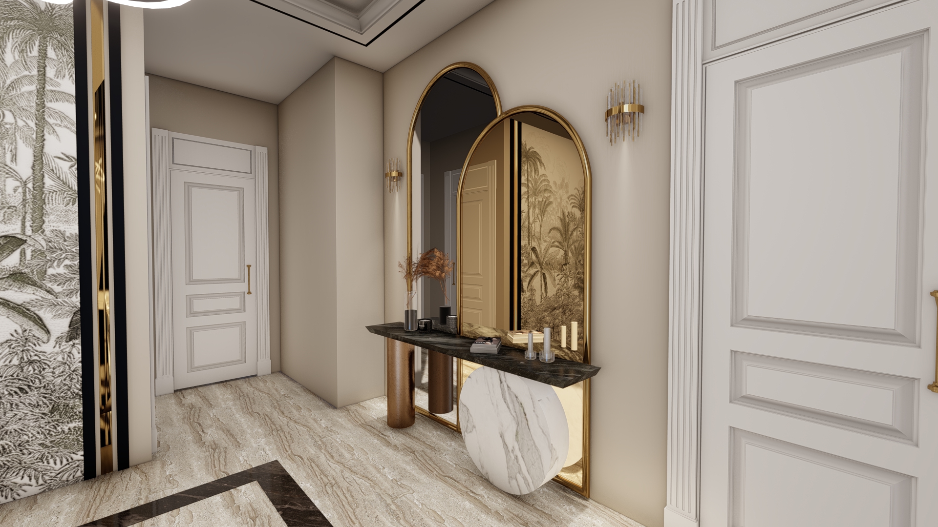 İç mekan tasarımı ''Arabic''-2