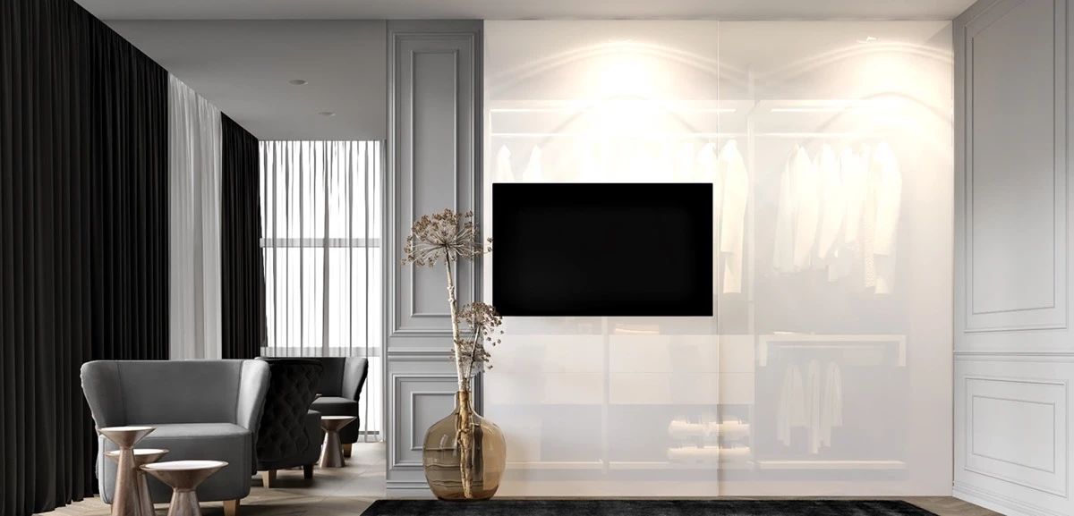 简约黑白家居设计-44