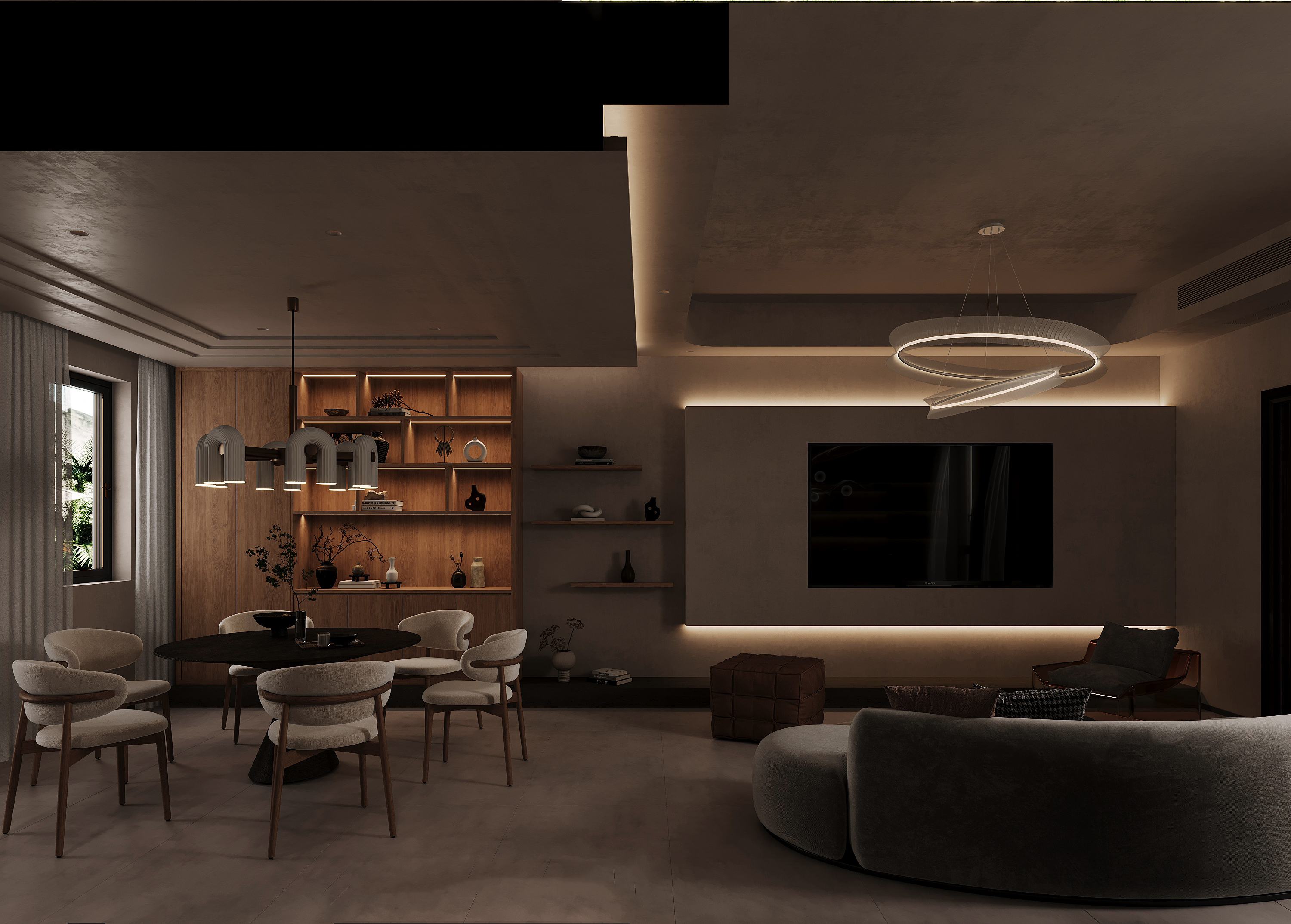 旭辉江来底层复式中古风-2