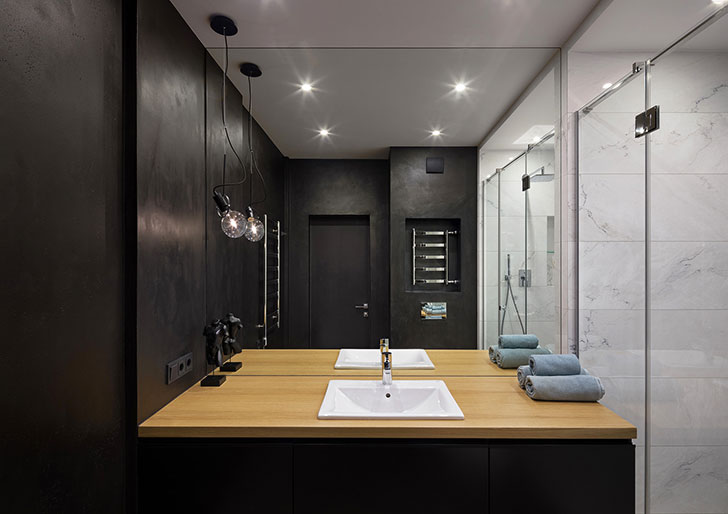 124㎡基辅三层现代公寓-7